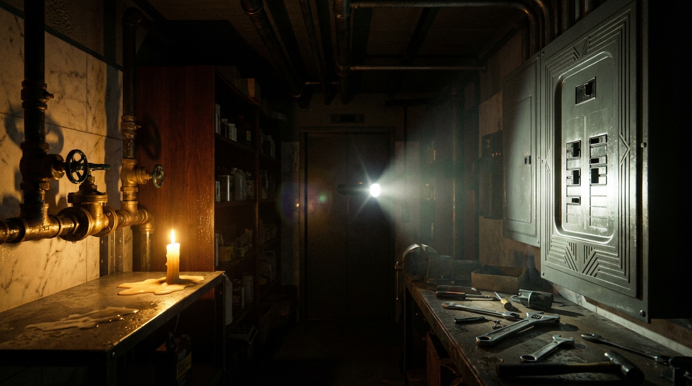 Basement location art from blackout-beaumont