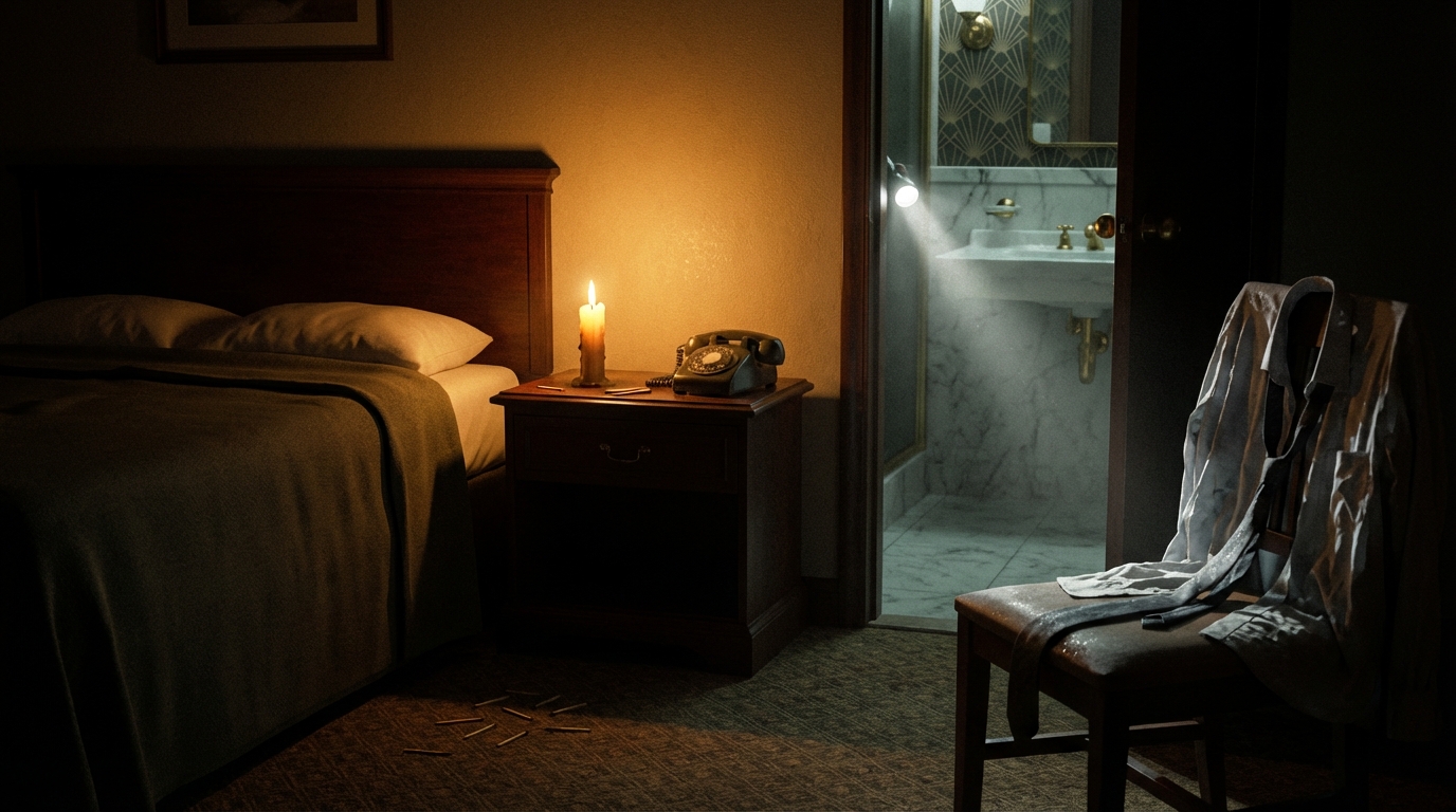 Room 812 location art from blackout-beaumont