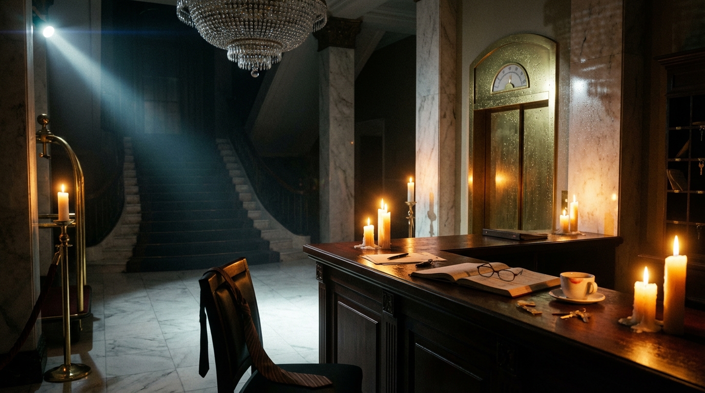 The Lobby location art from blackout-beaumont