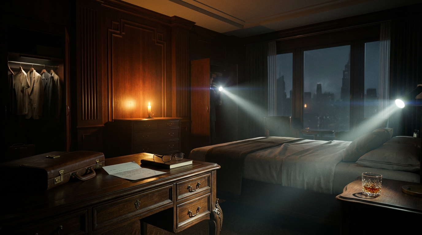 The Penthouse Suite location art from blackout-beaumont