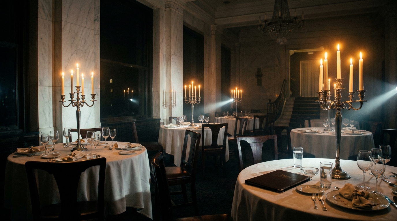 The Beaumont Dining Room location art from blackout-beaumont