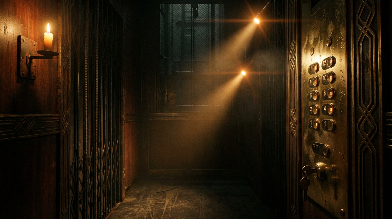 Service Elevator location art from blackout-beaumont