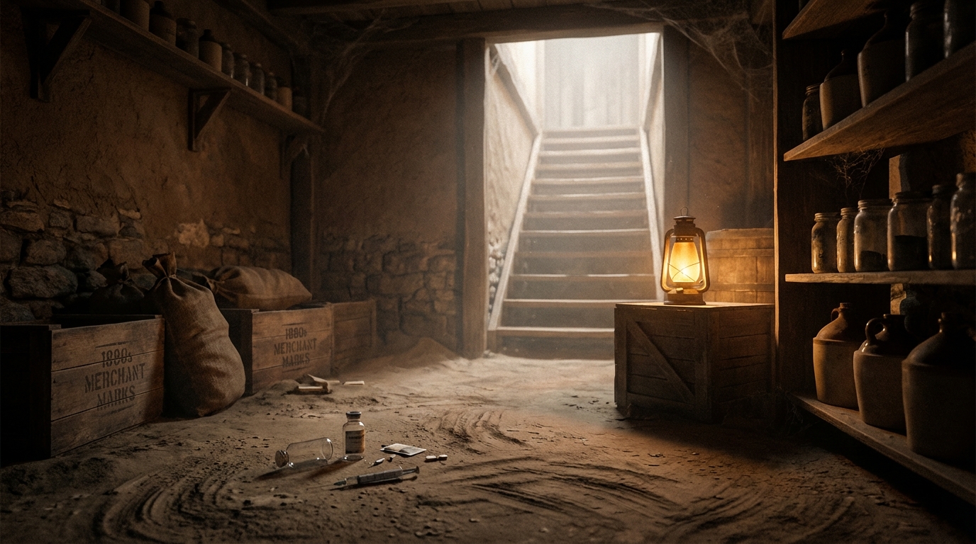 Cellar location art from coyote-wells