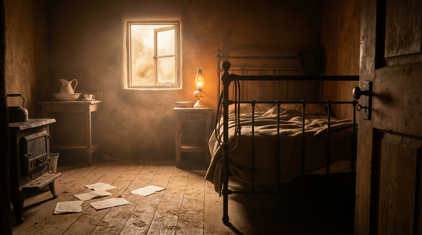 Colonel Price's Room location art from coyote-wells
