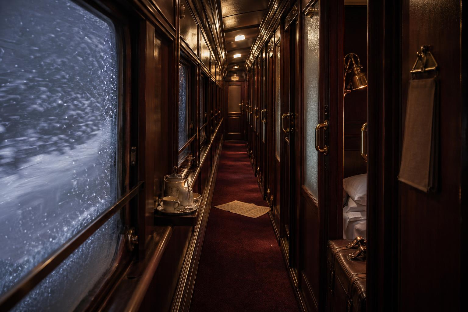 Sleeper Corridor location art from last-train-zagreb