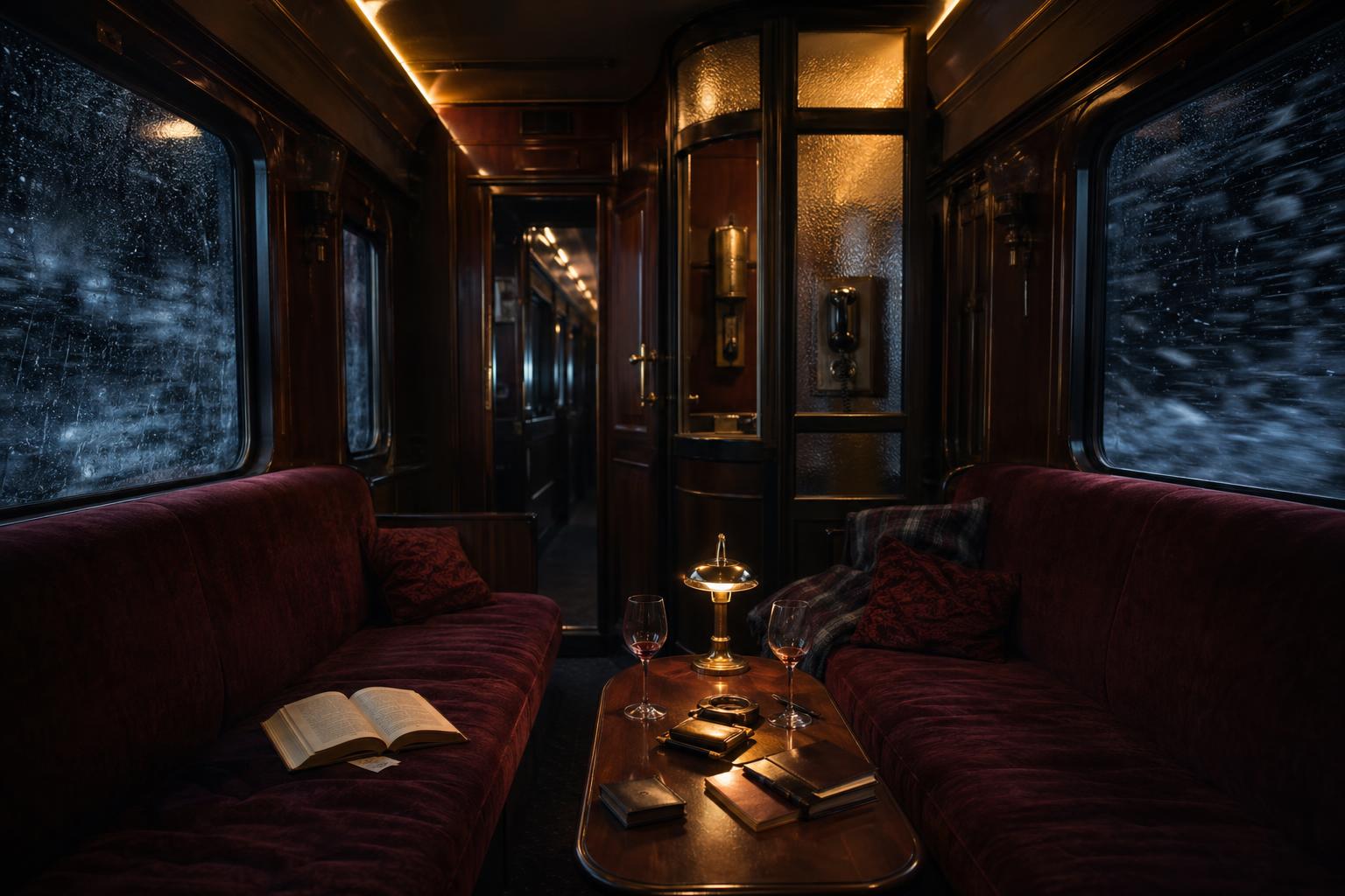 Lounge Vestibule location art from last-train-zagreb