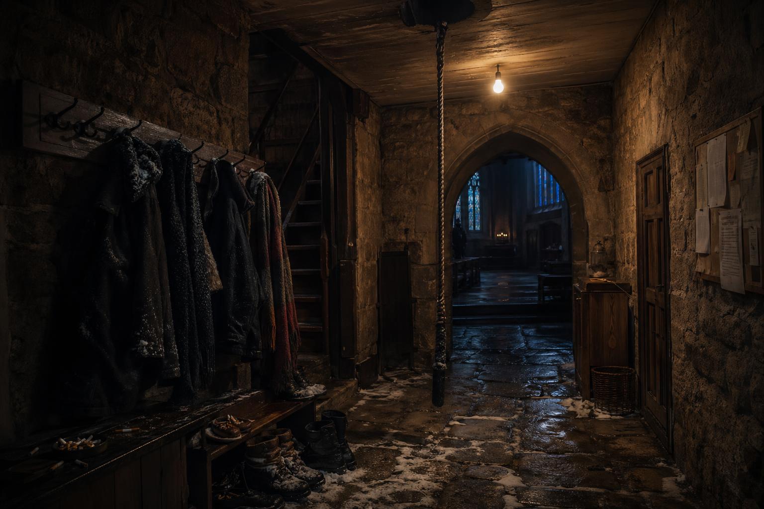 The Narthex location art from midnight-mass