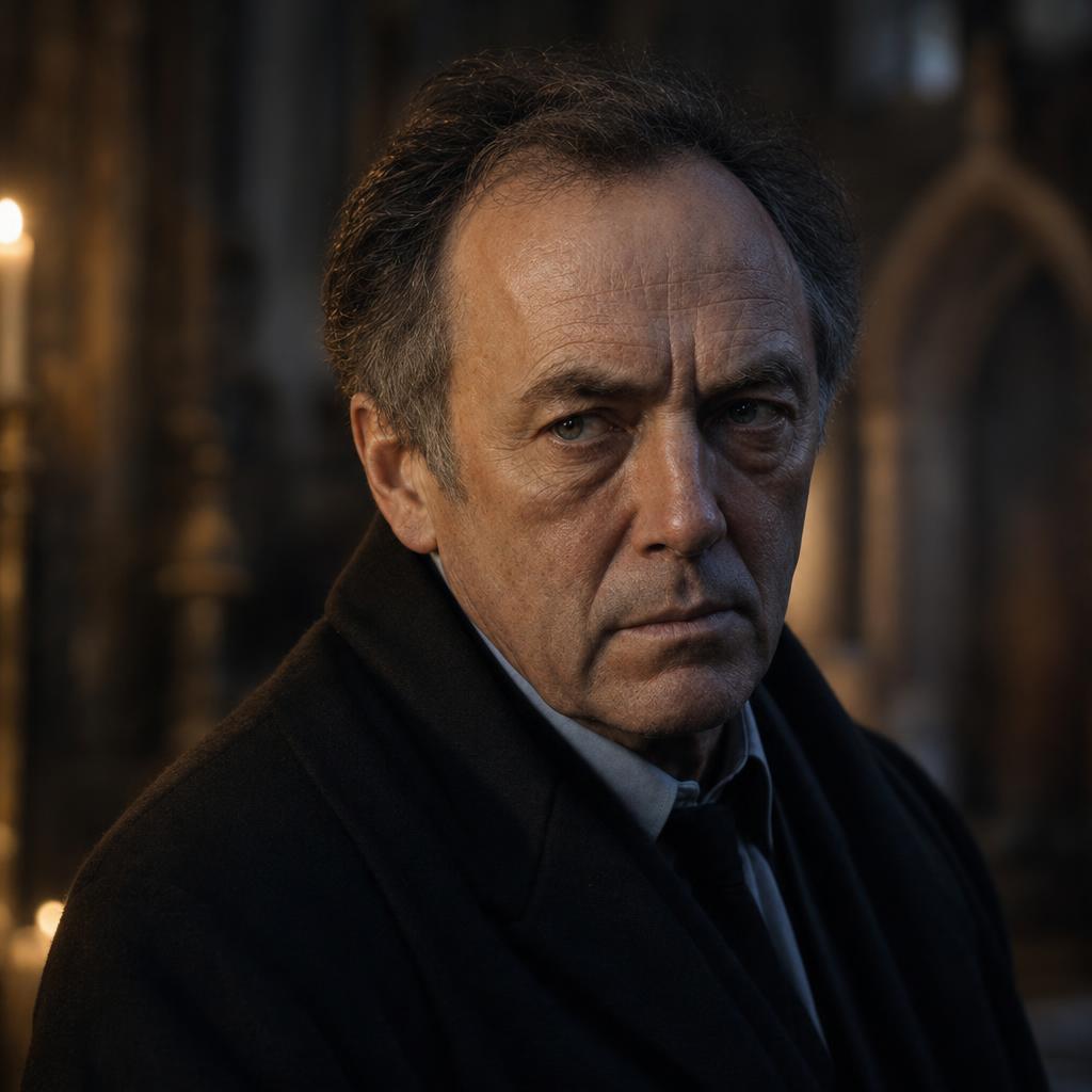 Dr. Eamon Cregan character portrait from midnight-mass