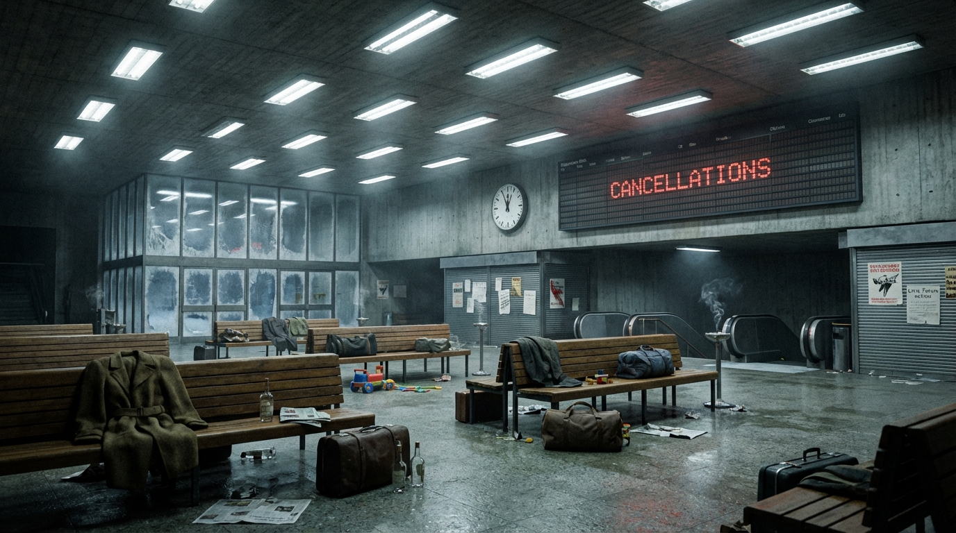 New Check-In Hall location art from nadrazi