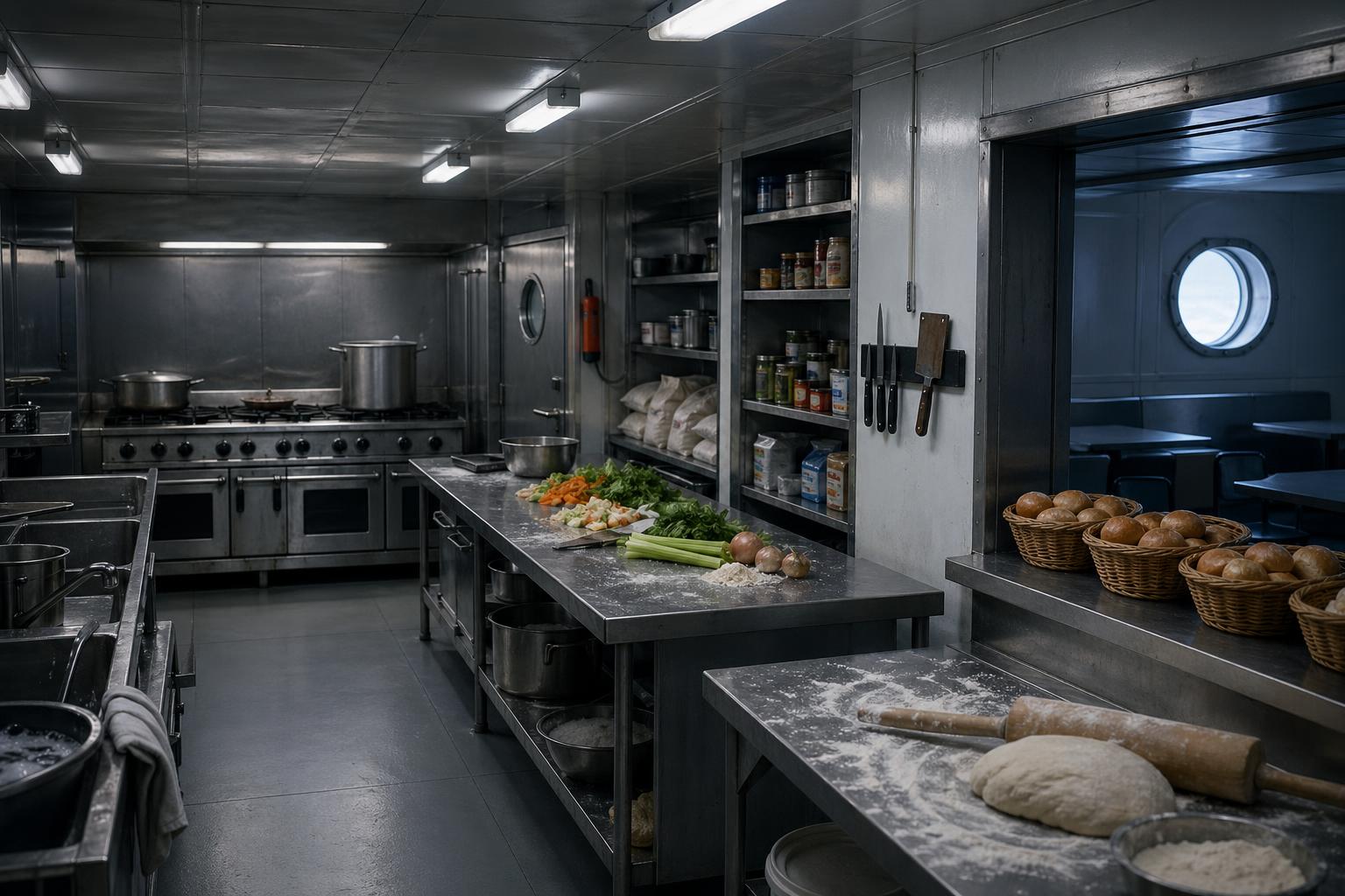 The Galley location art from radio-silence