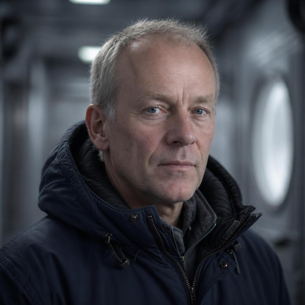 Dr. Ivar Holmberg character portrait from radio-silence
