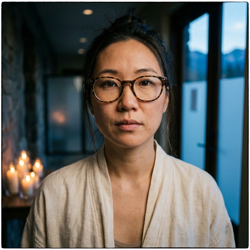 Nadia Park character portrait from the-retreat