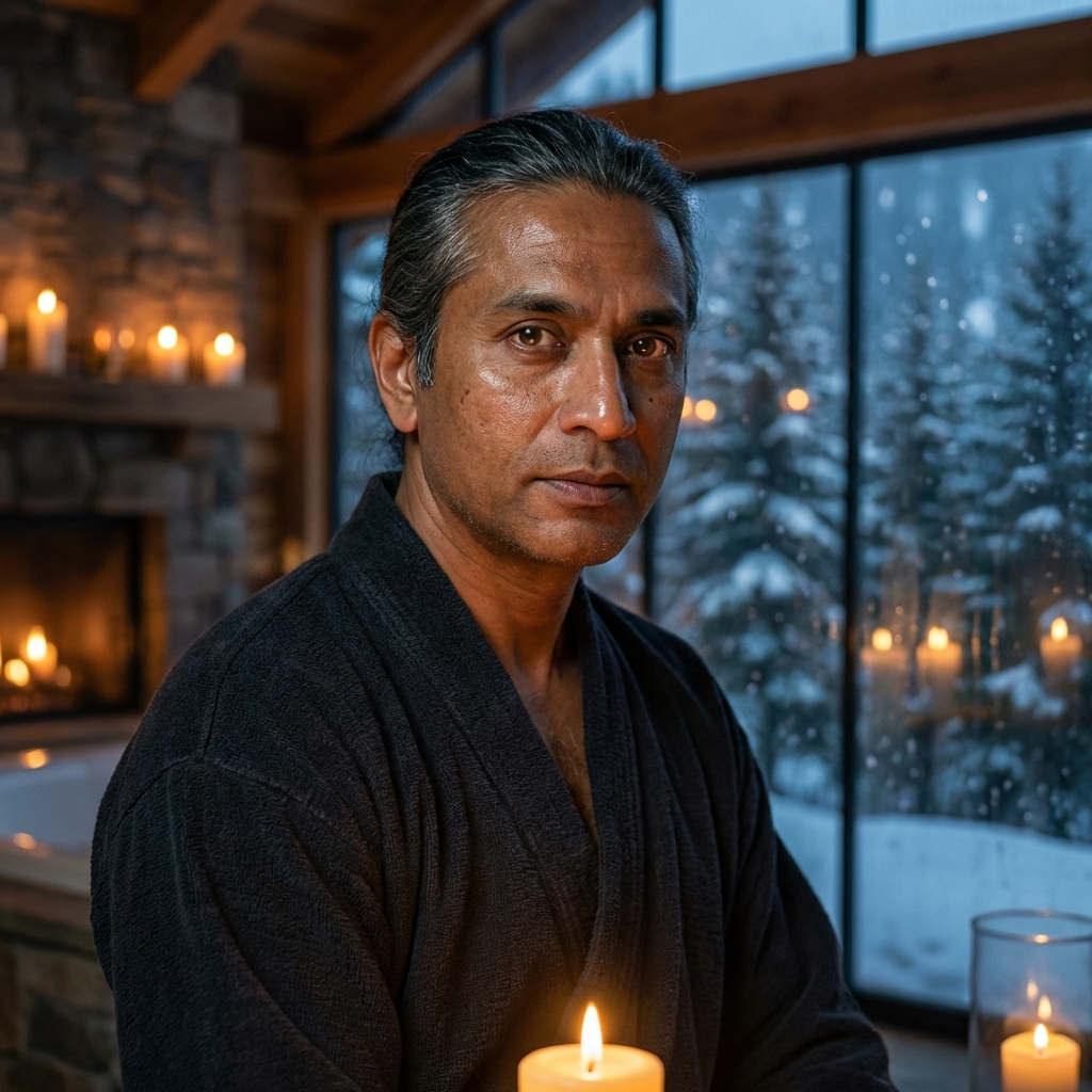 Sage Kiran character portrait from the-retreat