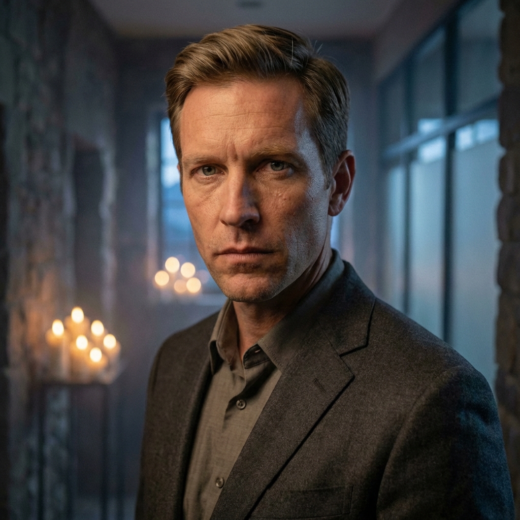 Silas Reed character portrait from the-retreat